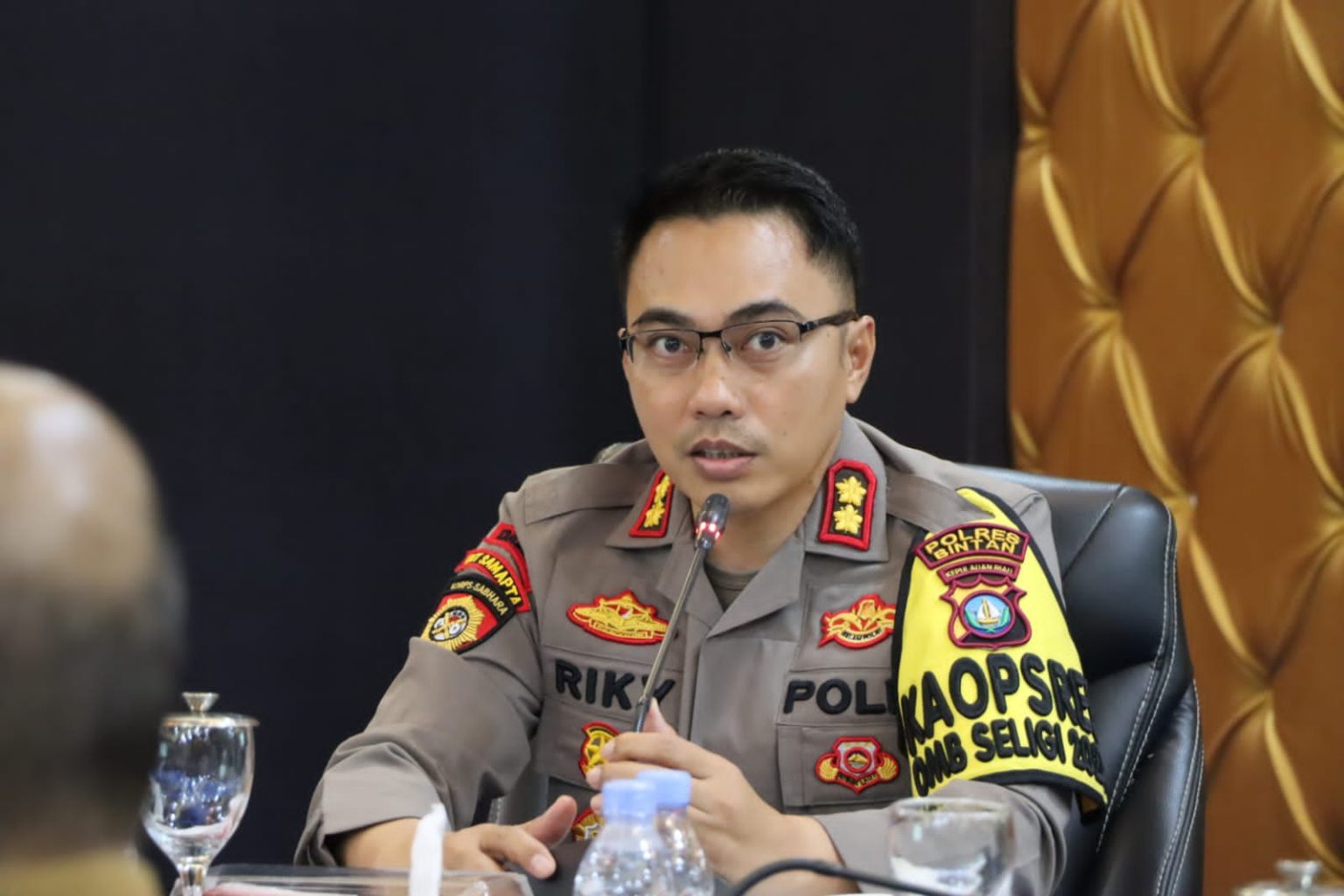 Polres Bintan Prakarsai Rapat Kesiapan Menyambut Perayaan Natal 2023 dan Tahun Baru 2024