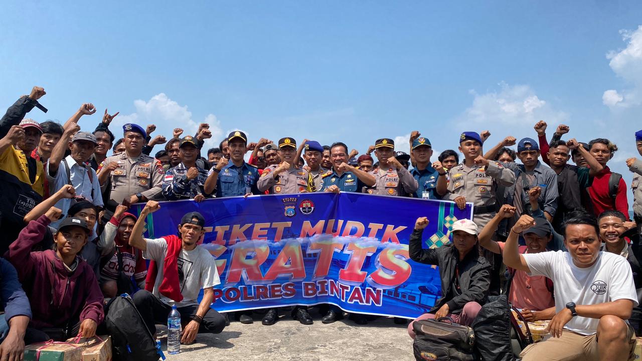 Polres Bintan Siapkan Tiket Gratis Untuk Pemudik