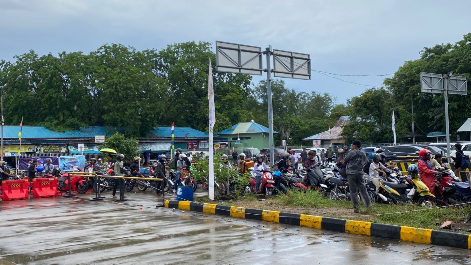Kapolres Bintan Cek Langsung Arus Balik Lebaran 1445 H Tahun 2024. Pemudik Sudah Mulai Padat