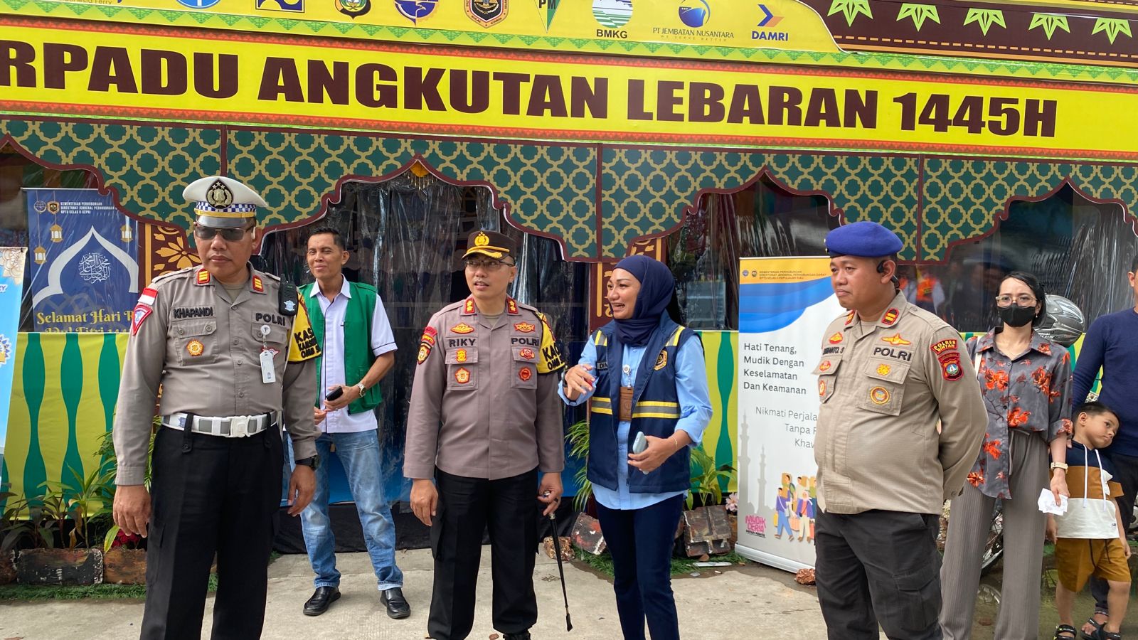 Kapolres Bintan Cek Kesiapsiagaan Personel Dihari Terakhir Pelaksanaan Operasi Ketupat Seligi 2024.