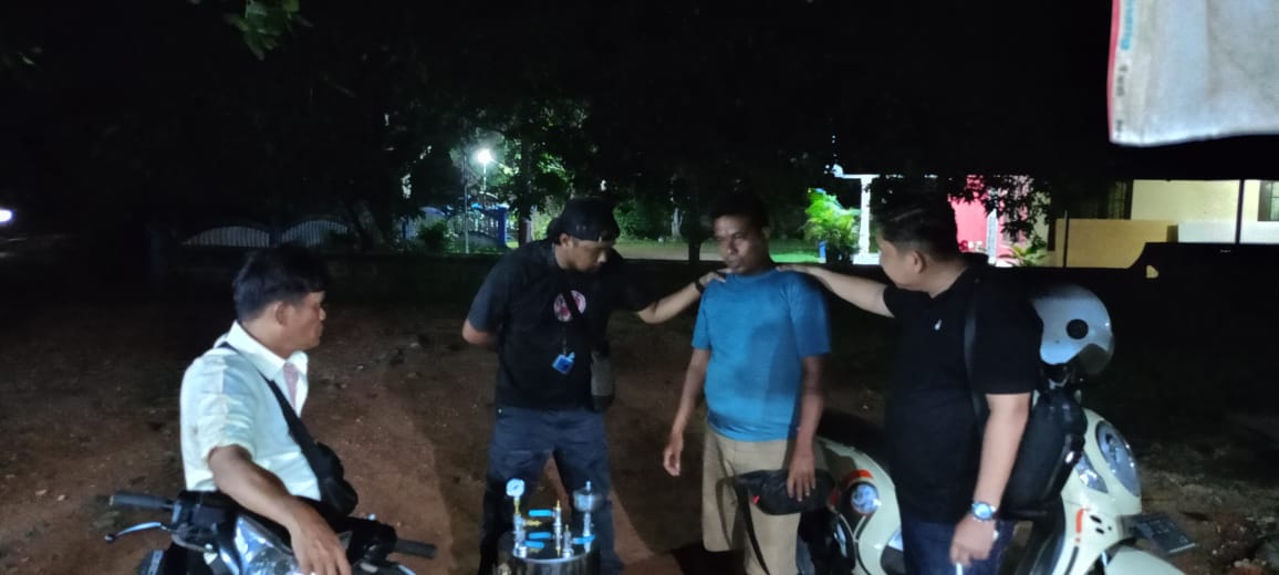 Buronan Selama Sebulan, 2 Pelaku Pencurian Dibekuk Personel Polsek Bintan Timur