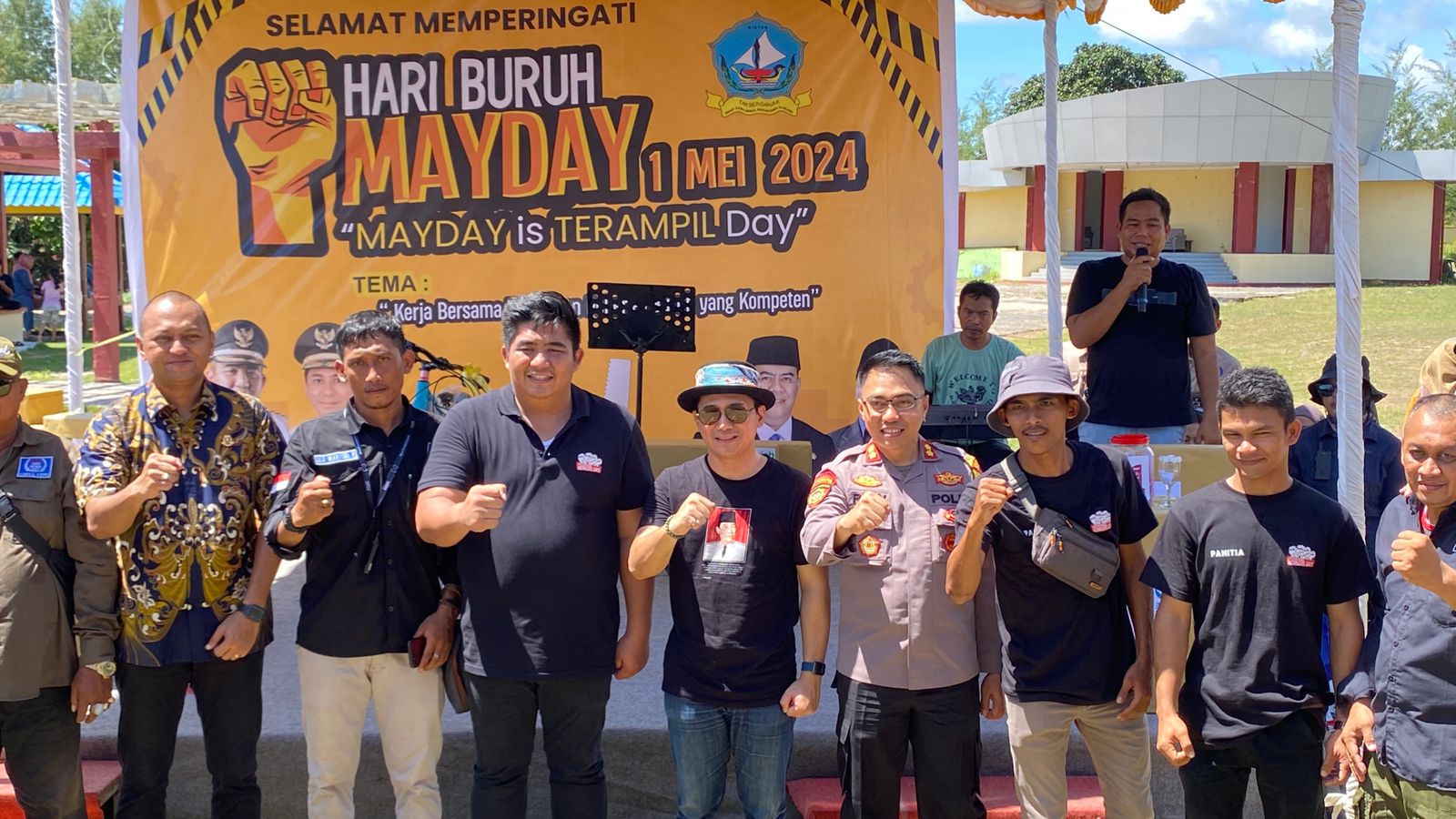 Peringatan Hari Buruh Dunia di Bintan Berjalan Aman, Polres Bintan Lakukan Pengamanan