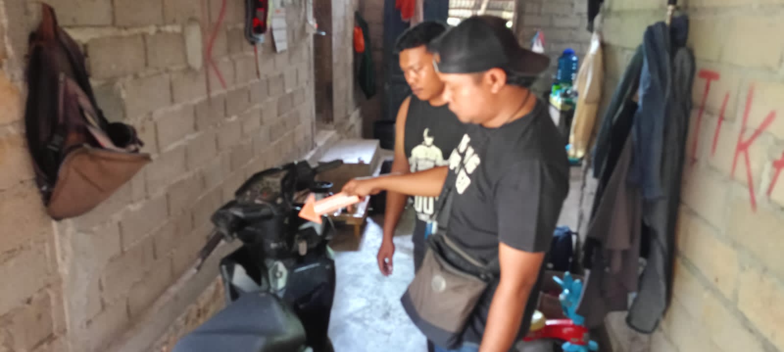 Kembali Berulah Tersangka Residivice Penggelapan Sepeda Motor Ditangkap  Polsek Bintan Timur