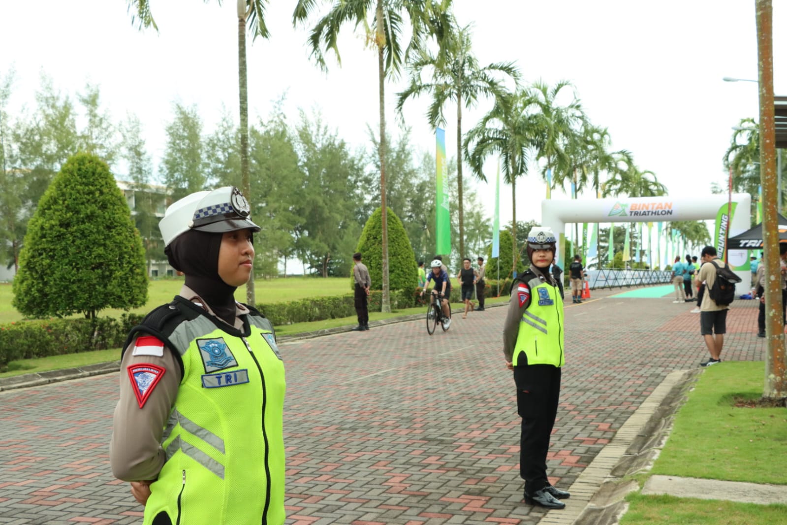 Event Bintan Triatlhon 2024 Berjalan Aman dan Lancar, Terima Kasih Polres Bintan