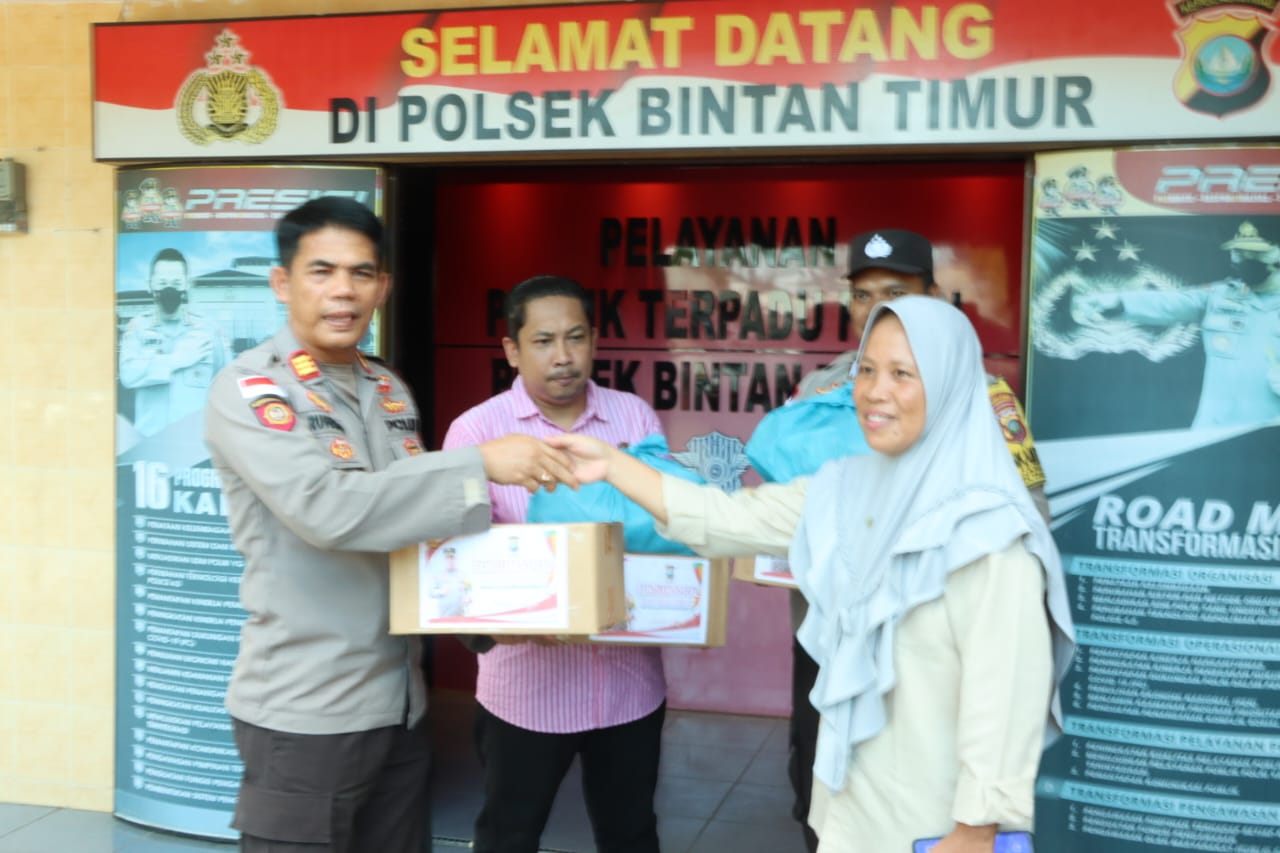 Polsek Bintan Timur, Polres Bintan Berikan Apresiasi Kepada Masyarakat Yang Dukung Tugas Polri