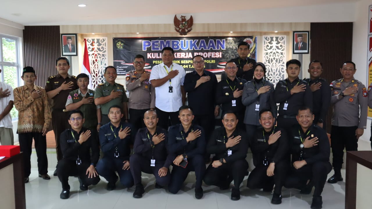 12 Siswa Sespimmen Polri Dikreg Ke-64 T.A. 2024 lakukan Penelitian di Polres Bintan