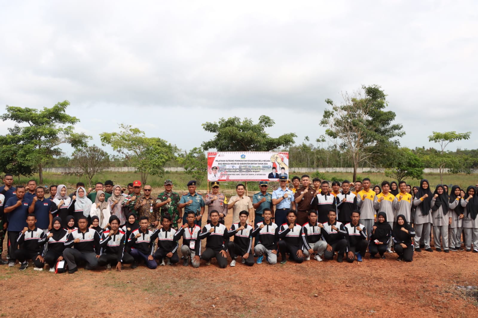 Kapolres Bintan Hadiri Upacara Pembukaan Pelatihan Outbond Peningkatan Kesadaran Bela Negara Bagi Remaja Masjid