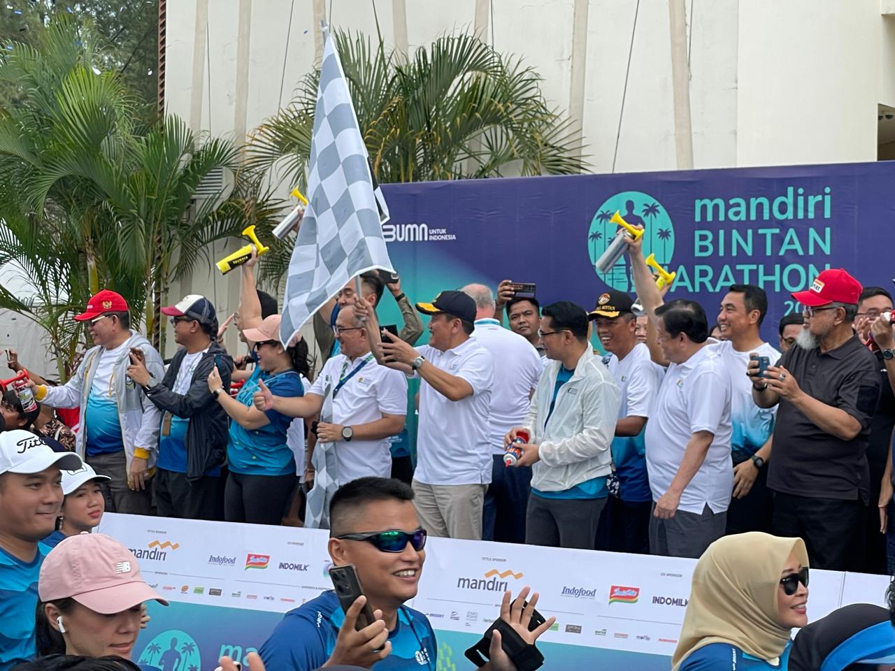Polres Bintan beri pengamanan event mandiri Bintan Marathon 2024