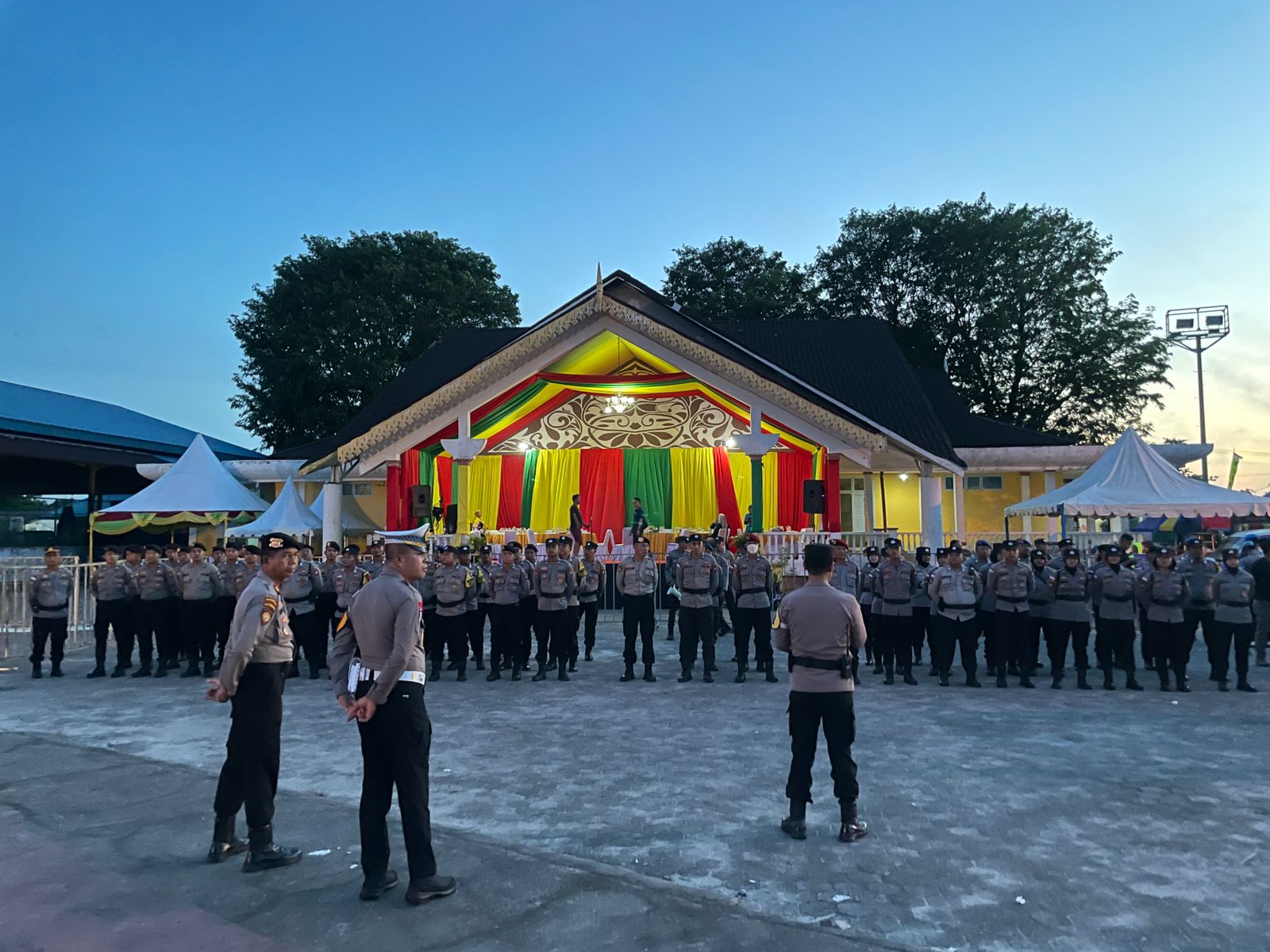 Polres Bintan terjunkan personil untuk pengamanan gebyar pajak