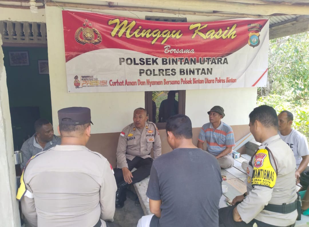  Pasca Pilkada 2024, Jajaran Polres Bintan Lakukan Minggu Kasih Kepada Masyarakat