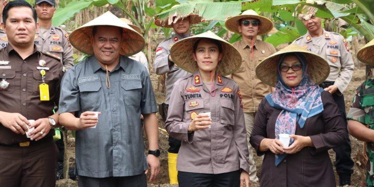 Polres Bintan Laksanakan Program Penanaman Jagung Serentak 1 Juta Hektar dalam Rangka Mendukung Swasembada Pangan 2025