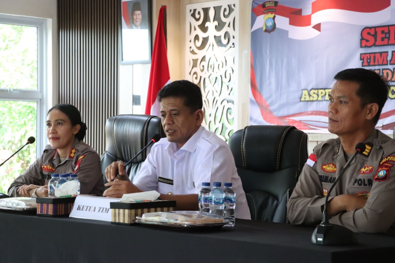 Tim Audit Kinerja Itwasda Polda Kepri laksanakan Pemeriksaan di Polres Bintan.