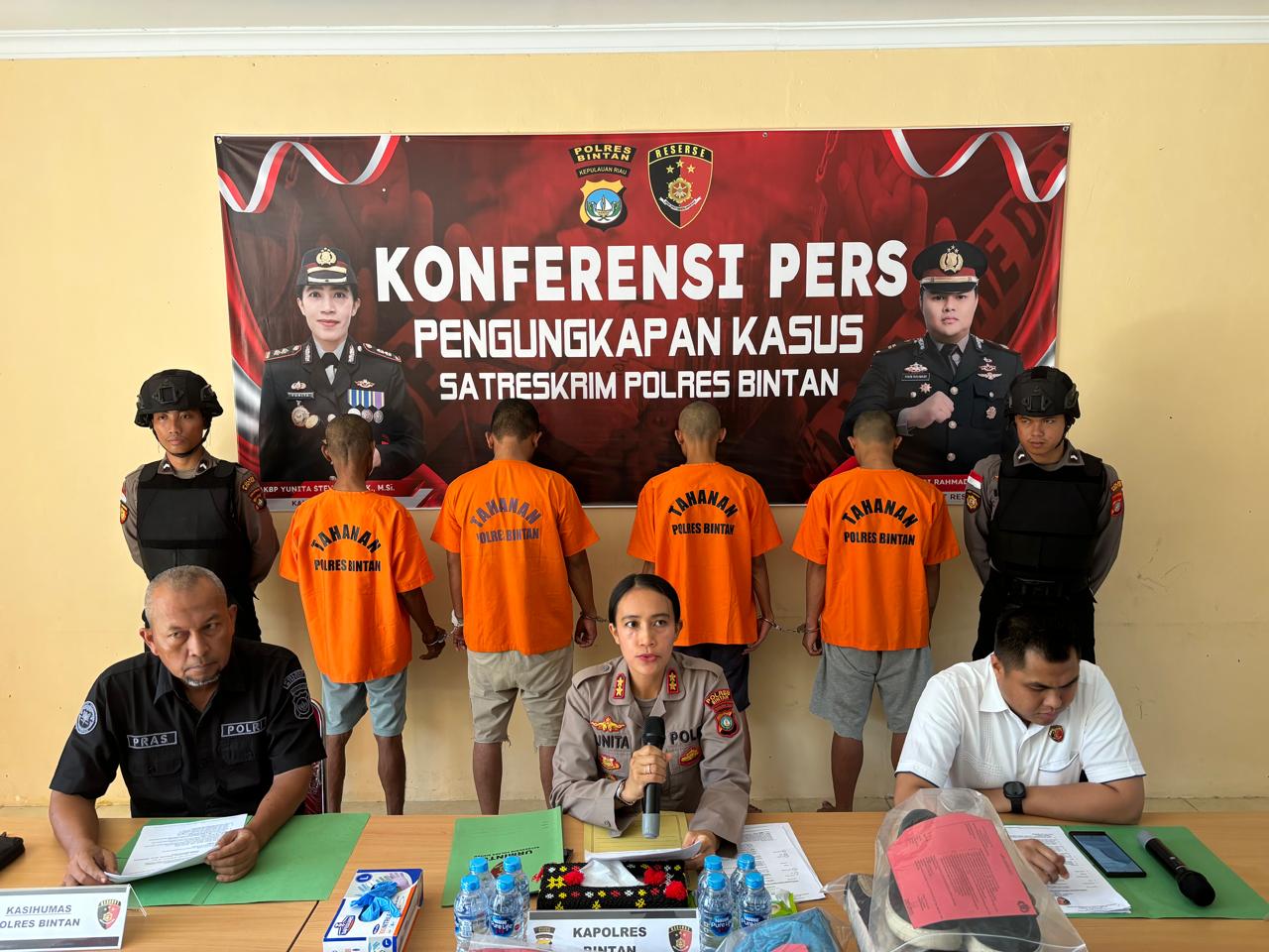 Ternyata Ini Motif Pelaku Penganiayaan Yang Mengakibatkan Luka Berat di Bintan 