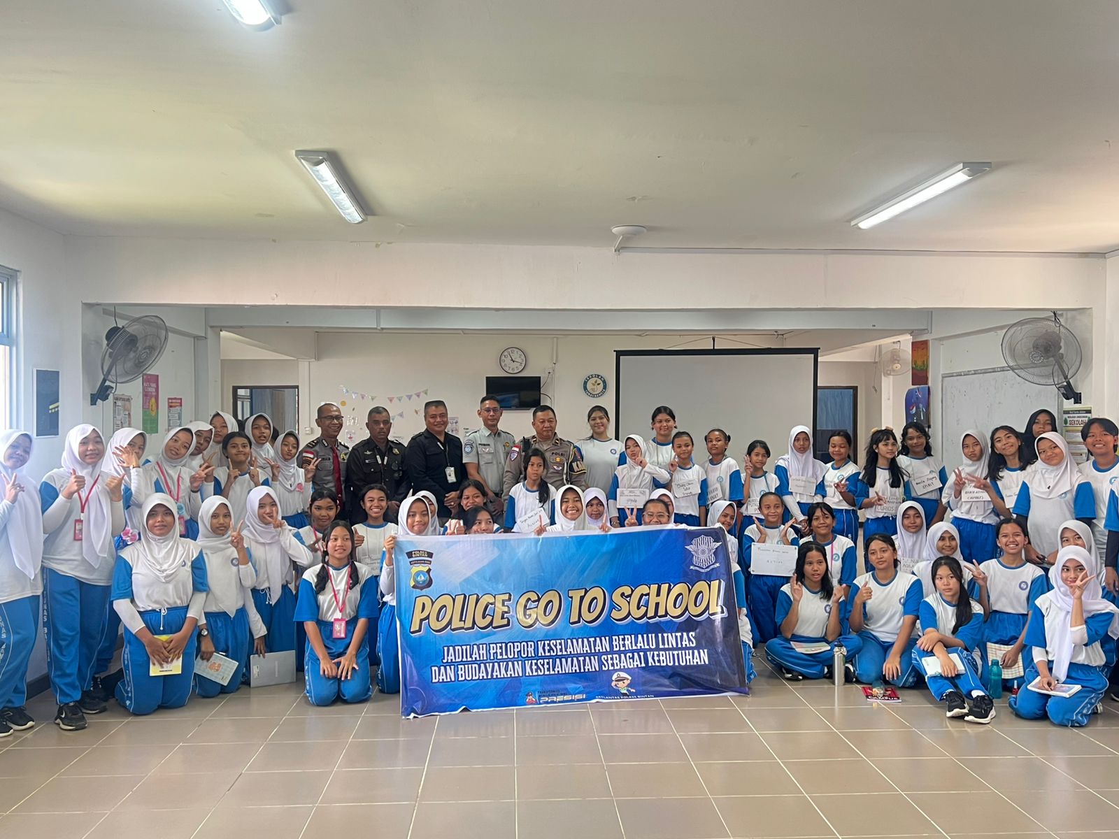 Operasi Patuh Seligi 2025, Satlantas Polres Bintan Laksanakan Kegiatan Go To School